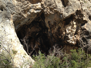 Entrada Cueva Merinel (Bugarra)