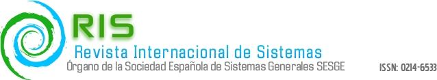 RISS - Revista Internacional de Sistemas. ISSN:0214-6533. ISSN electrónico:2697-0880